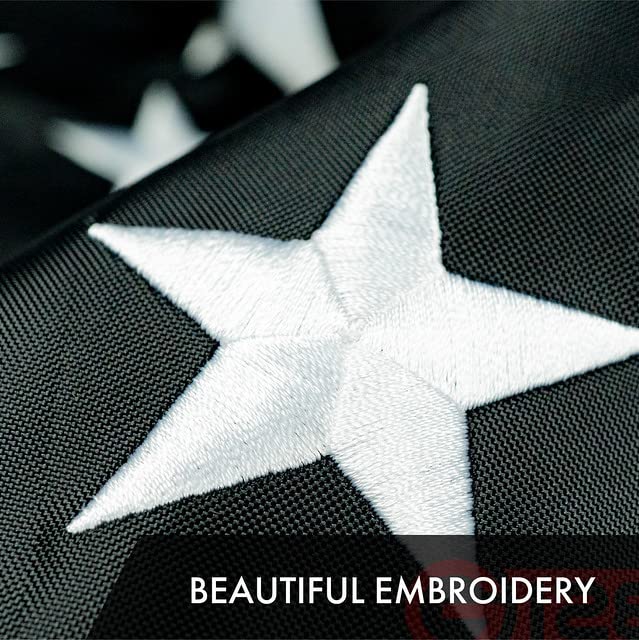 G128 flag embroidered stars and stripes demonstrate craftsmanship for reliable display.
