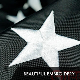 G128 flag embroidered stars and stripes demonstrate craftsmanship for reliable display.