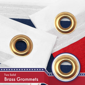 G128 Grand Union Flag outdoor durability with 150D polyester for all-weather use
