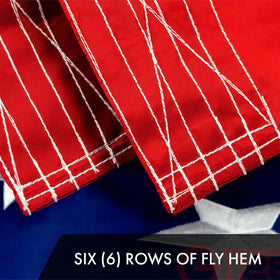 G128 heavyweight 210D polyester fabric ensures lasting color and strength.