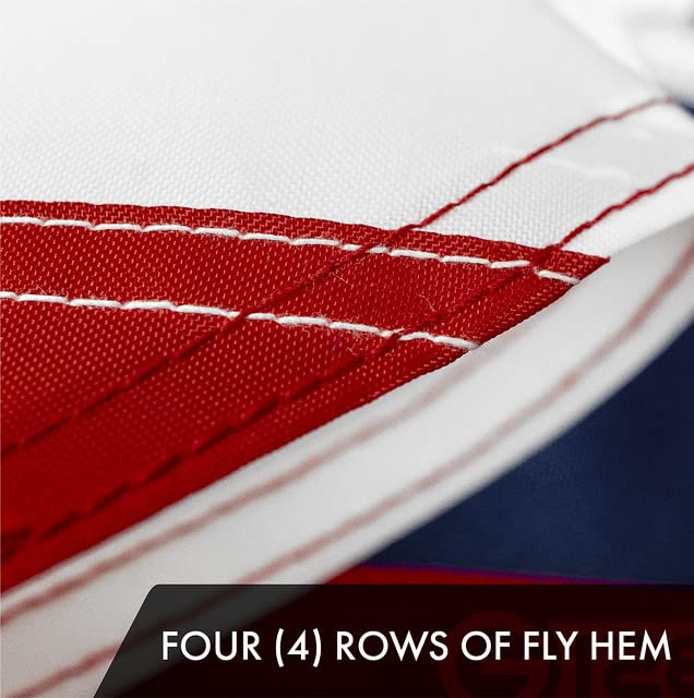 G128 Ohio State Flag wind-ready design suitable for outdoor events.