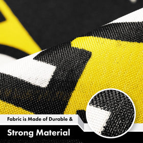 G128 flag heavy-duty 150D material ready for tough outdoor use