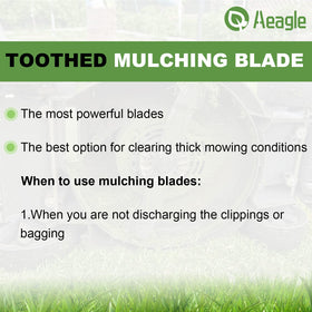 G1900/G2000 compatibility on 60-inch deck with Aeagle blade