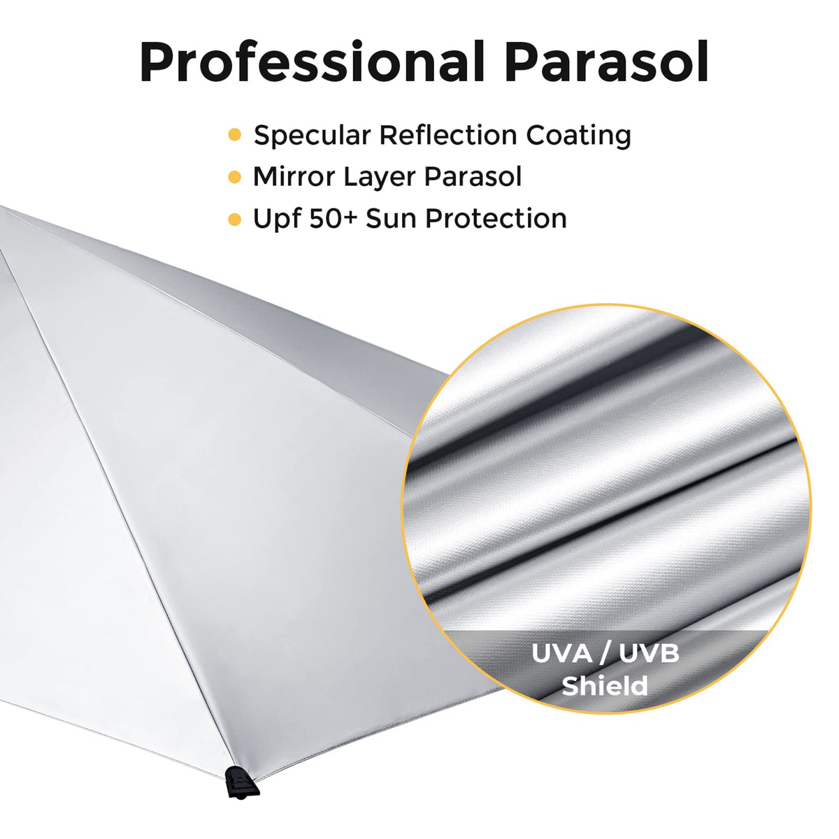 Folded to 35 inches and stored in a carrying case
