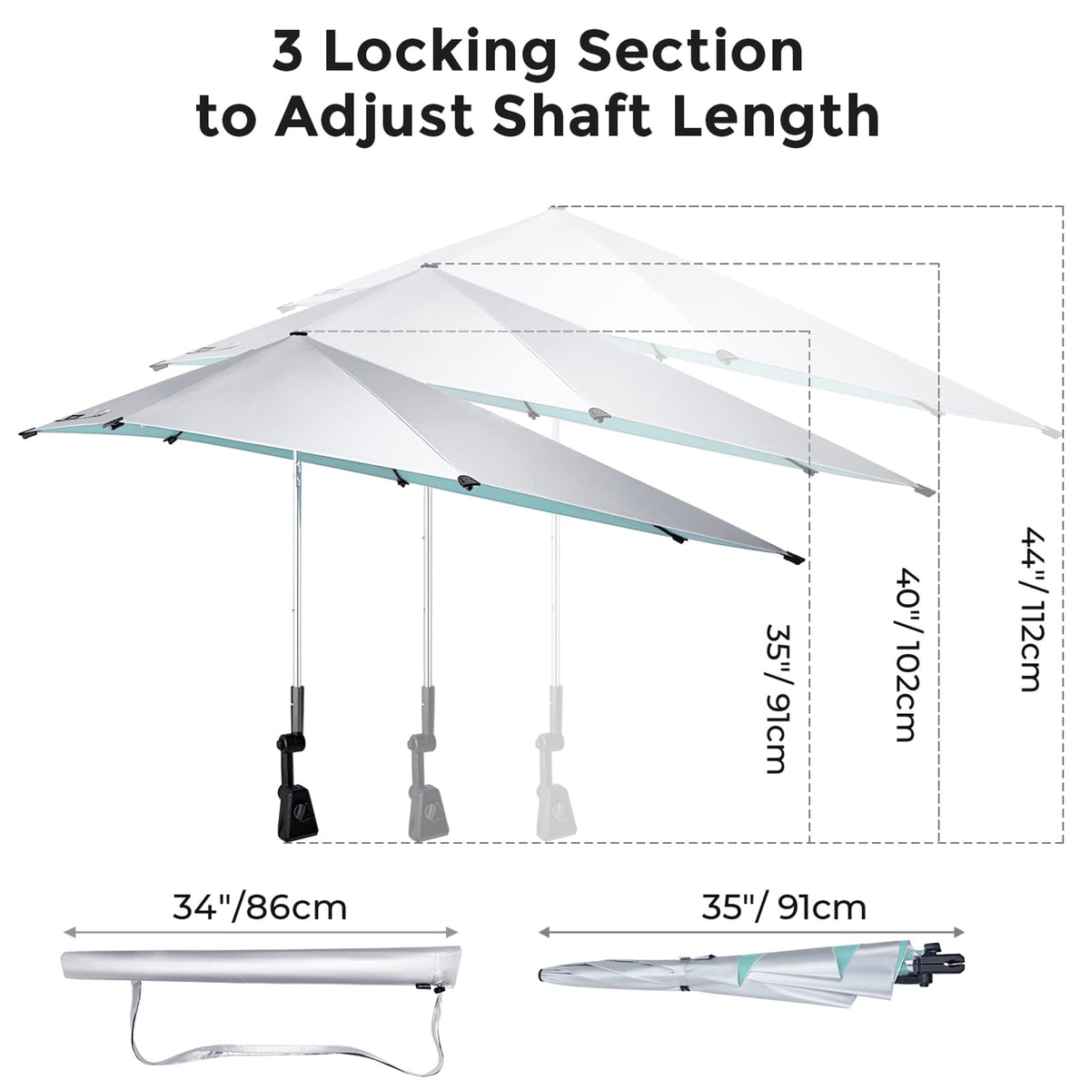 G4Free universal clamp attaches securely to chair arms for versatile setup