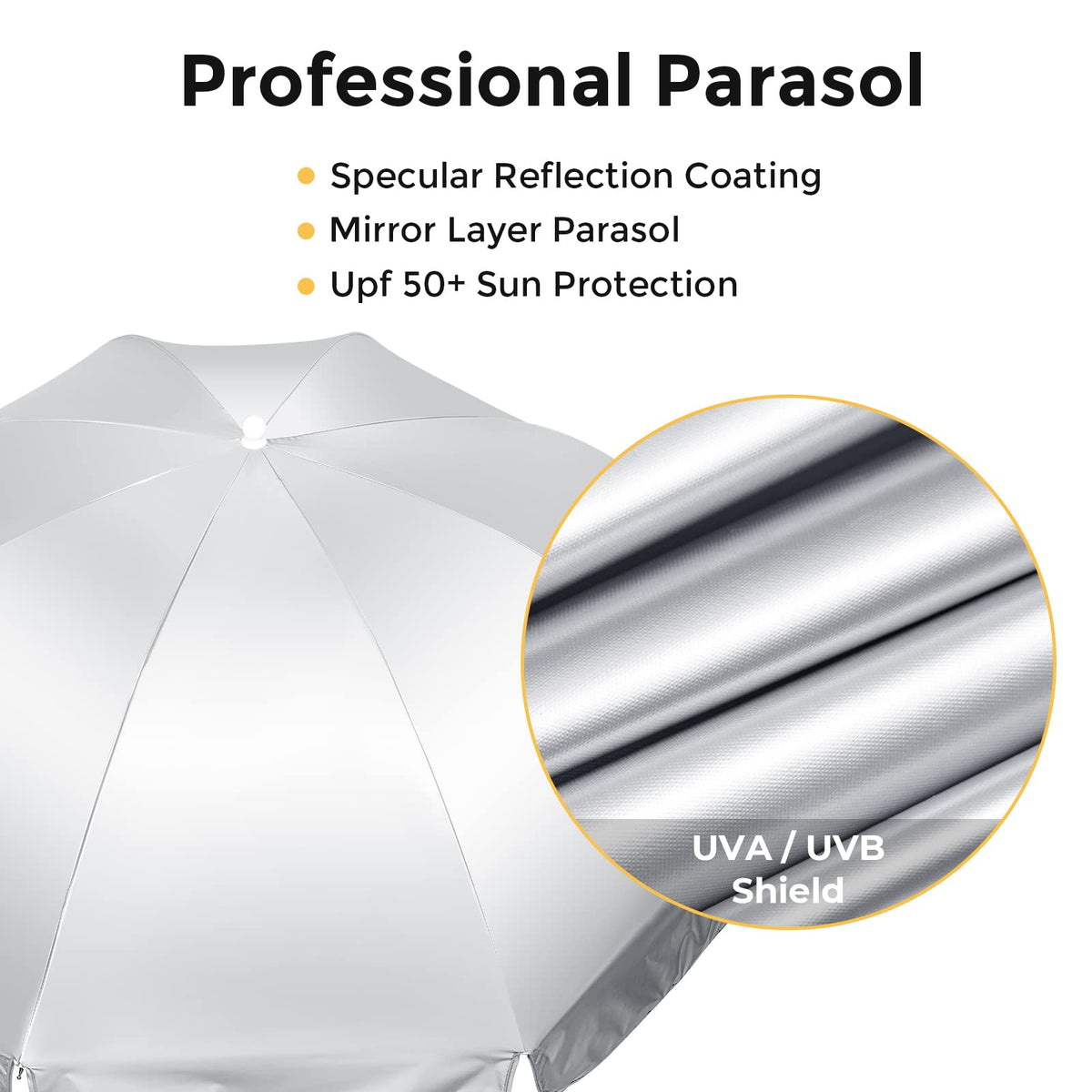G4Free 55-inch arc canopy for wide outdoor shade