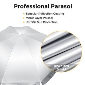 G4Free 55-inch arc canopy for wide outdoor shade