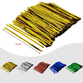 GAADSKCER metal twist ties for candy bags offer quick sealing and vibrant color.
