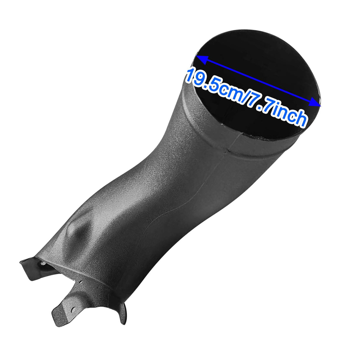 Gabasinover 42-46 inch leaf collection system connection supports seamless bagging.