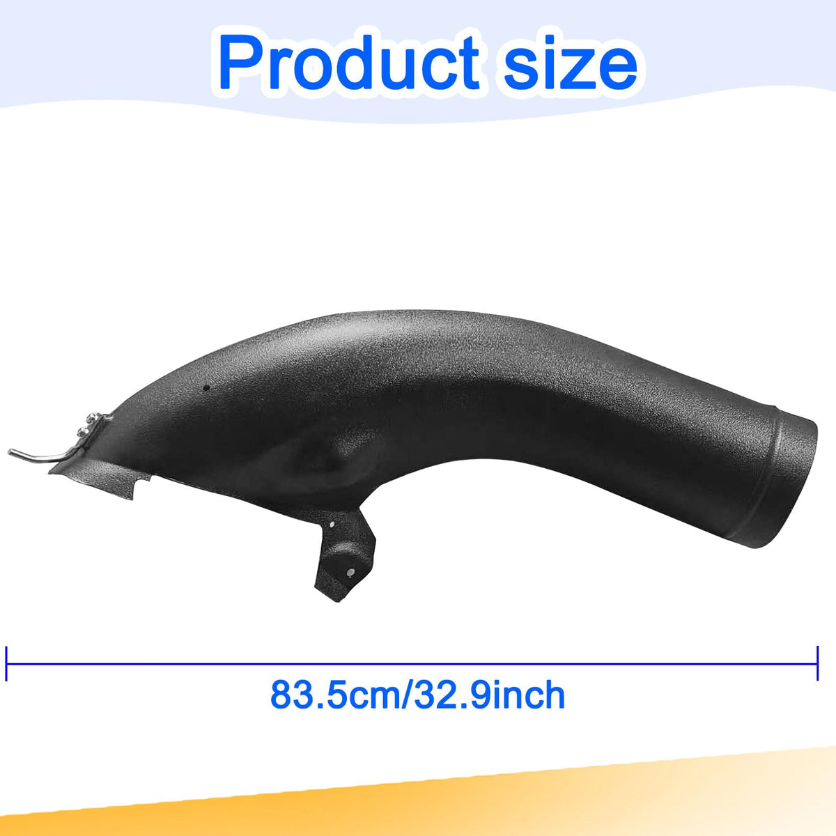 Gabasinover lower bagger chute side fitment enables easy replacement.