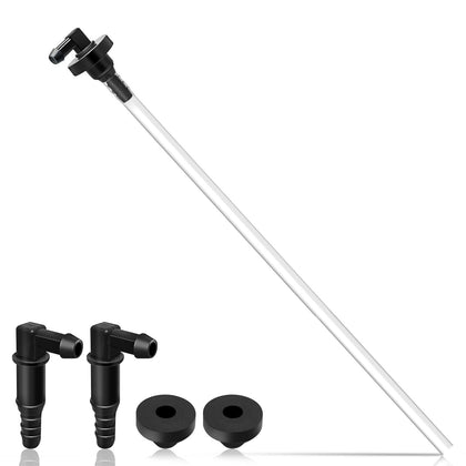 Gabasinover oil pipe kit close-up highlighting valve stems for easy maintenance