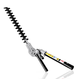Gabasinover universal hedge trimmer attachment shown boxed for easy yard maintenance.