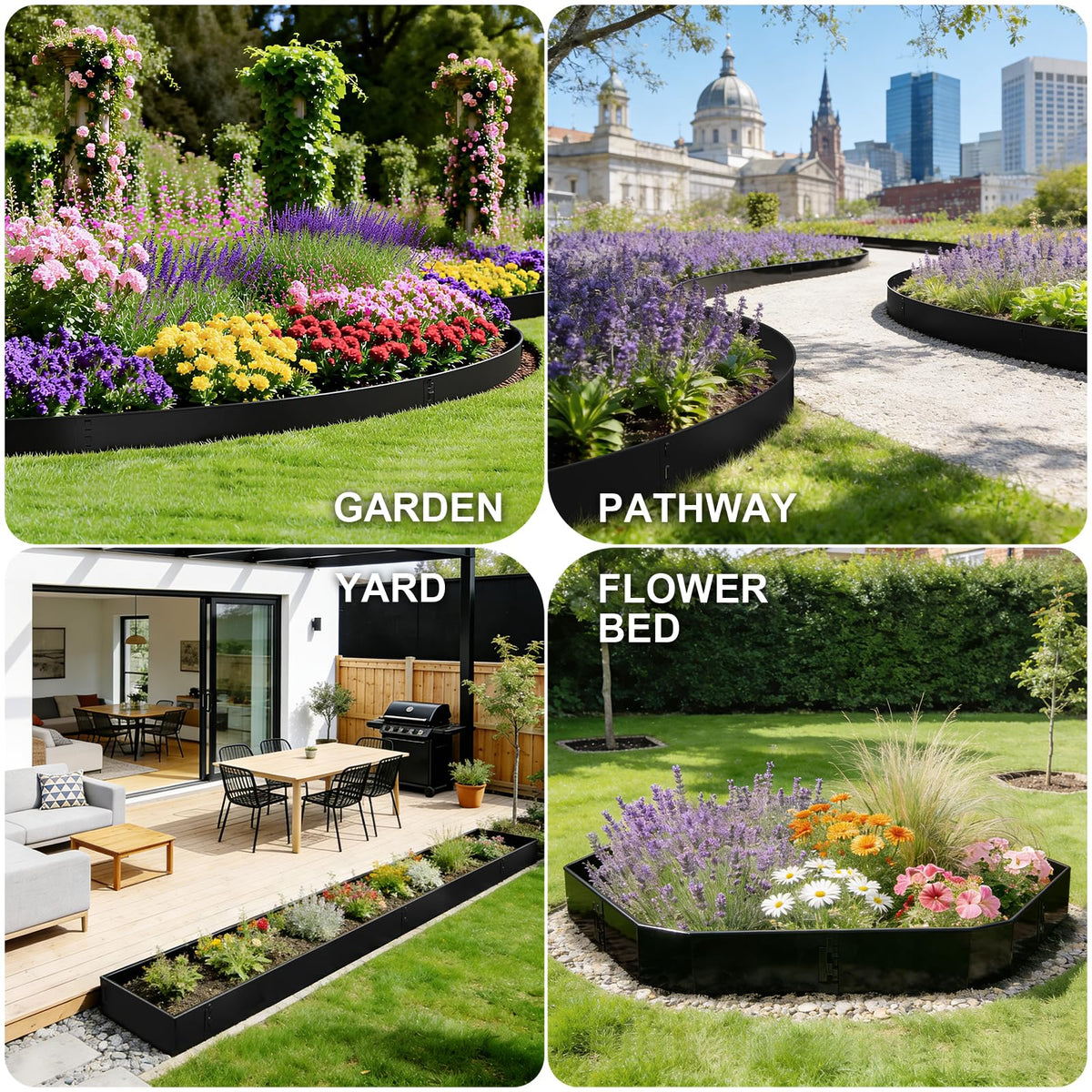 Gabviem raised-bed panels create sturdy, ready-to-build garden spaces.