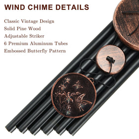 Gabzart wind chimes offer classic outdoor decor that soothes everyday moments