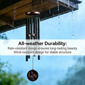 Gabzart vintage butterfly windcatcher adds elegant charm to outdoor spaces