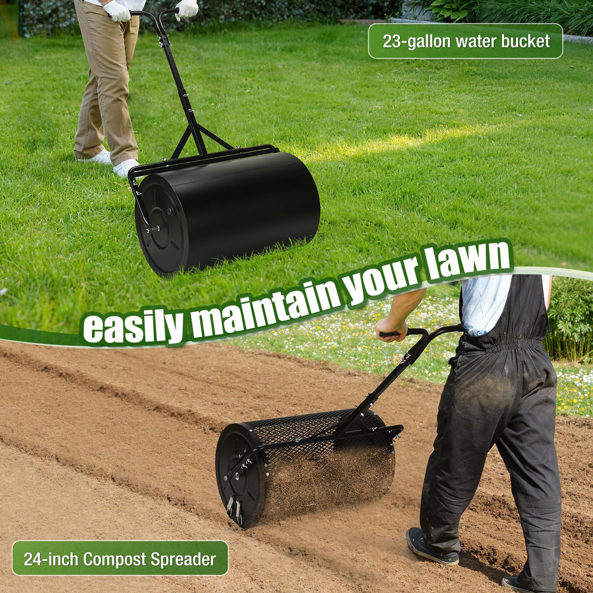 GADFISH mesh roller attachment showing quick tool-free switching