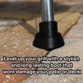 Gadget Ray leg cap demonstrates improved stability on uneven outdoor surfaces