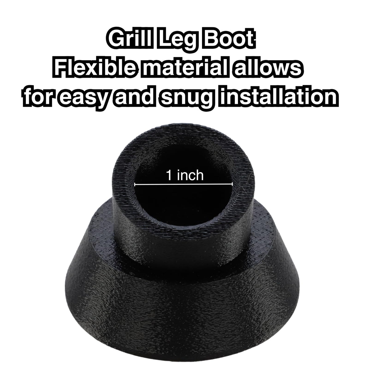 Gadget Ray TPU leg cap close-up, showing durable flexible material for long-lasting support