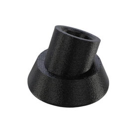 Gadget Ray grill leg cap on a Weber kettle, fits 1 inch legs for stable grilling