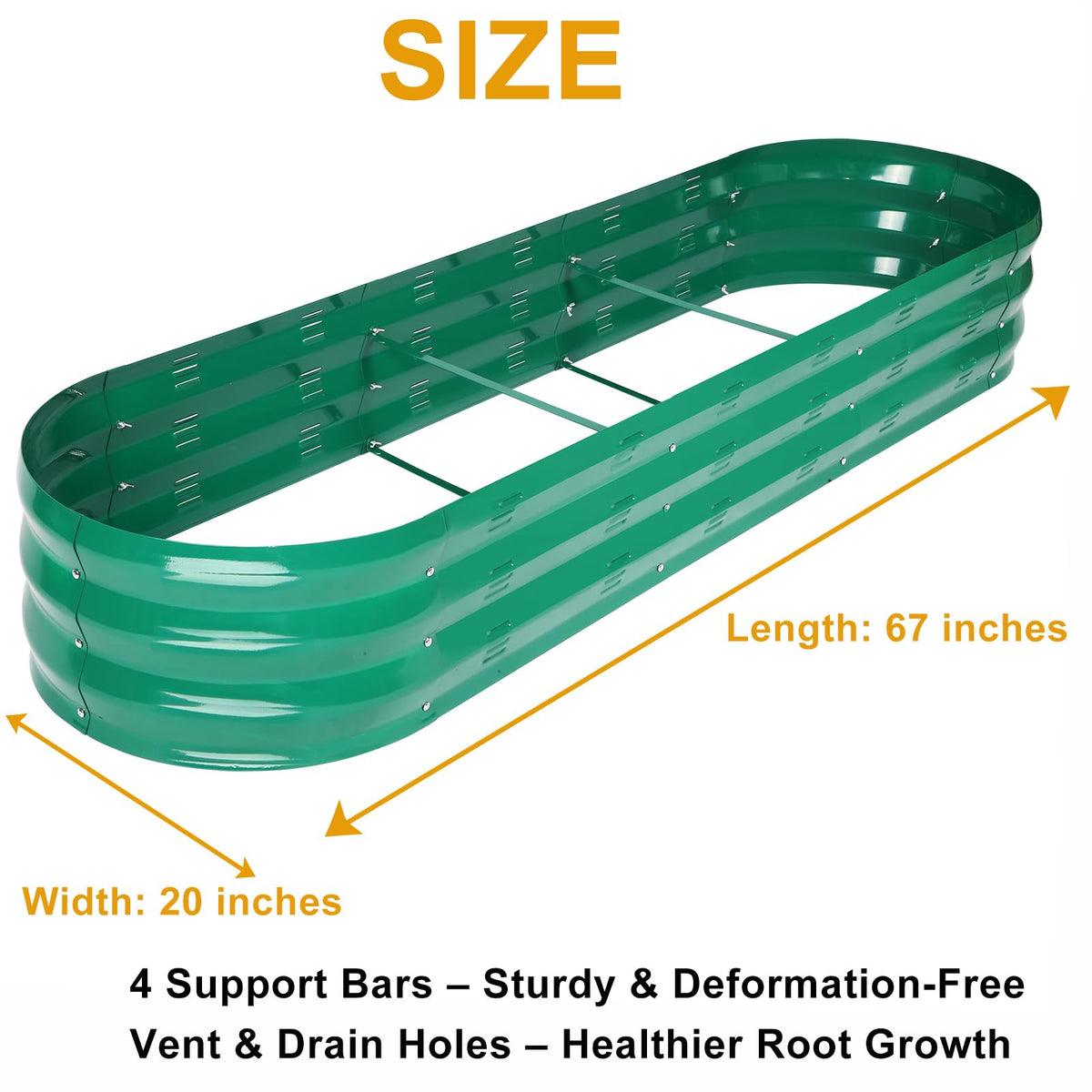 GADI side ventilation promotes root respiration in the garden bed