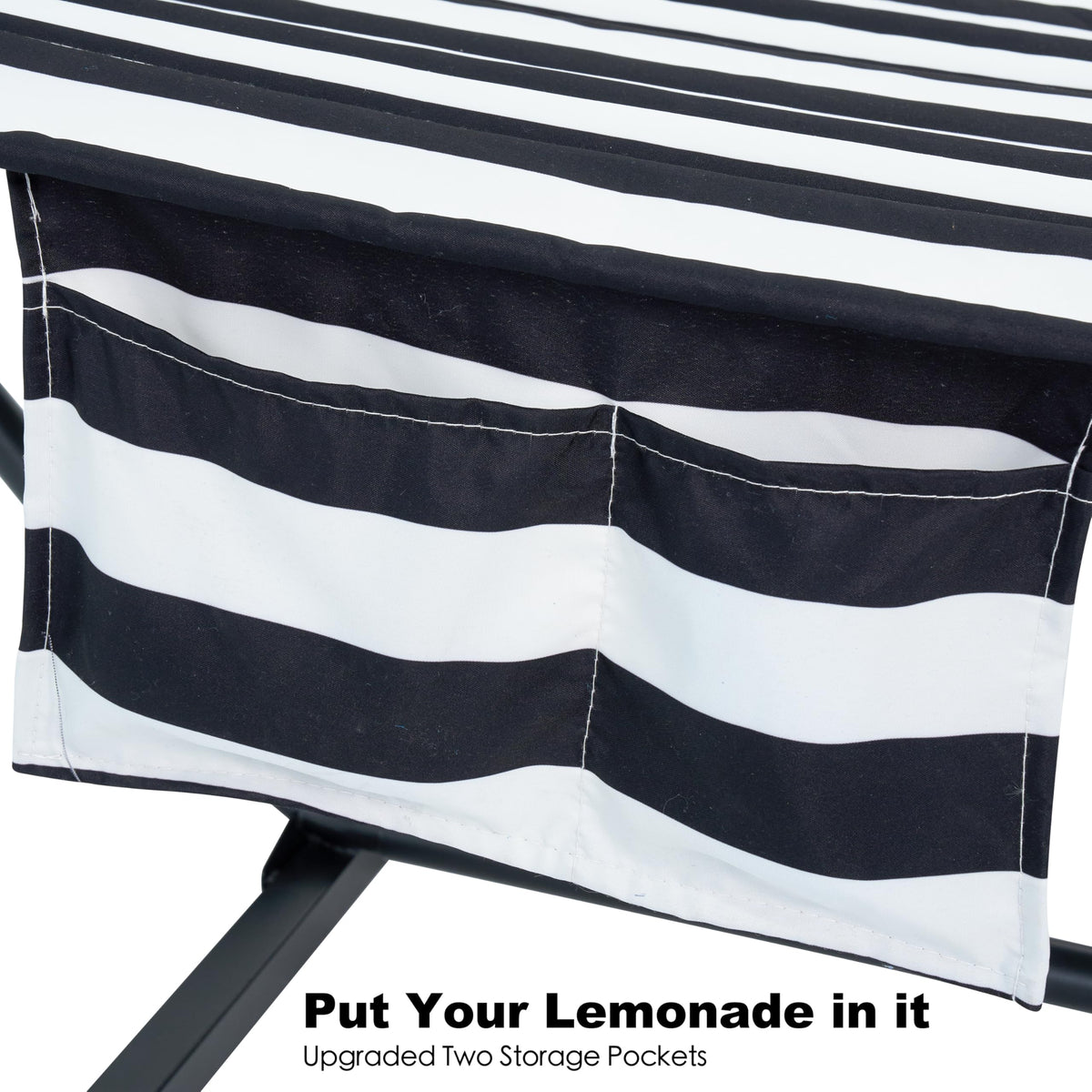 Gafete hammock removable pillow highlights adjustable comfort while lounging.