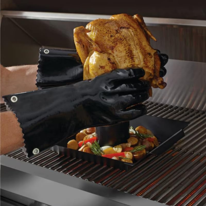 GAGAQI insulated gloves provide versatile use for grilling and kitchen tasks