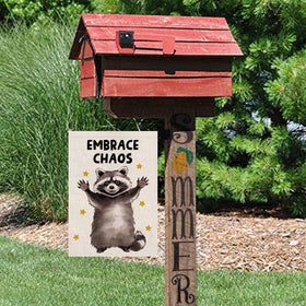 GAGEC garden flag measures 12x18 inches for standardized outdoor decor.