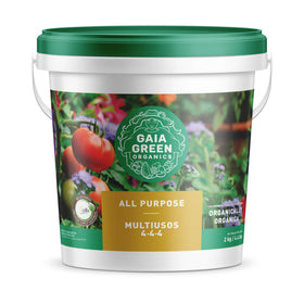 Gaia Green All Purpose Soil Supplement 2kg bag ready for soil enrichment and feeding