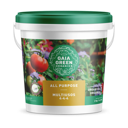 Gaia Green All Purpose Soil Supplement 2kg bag ready for soil enrichment and feeding