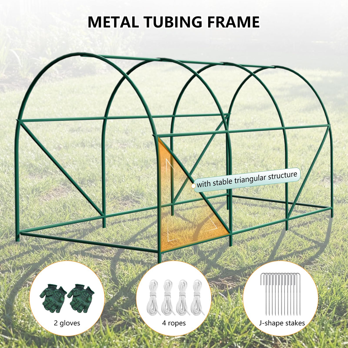 Gaildon outdoor garden setup in a backyard for year-round growing