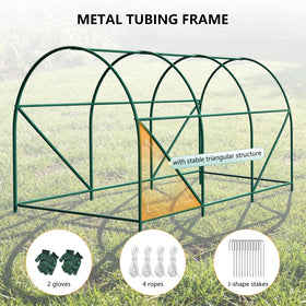 Gaildon outdoor garden setup in a backyard for year-round growing
