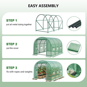 Gaildon 140g PE cover protecting plants from frost and weather
