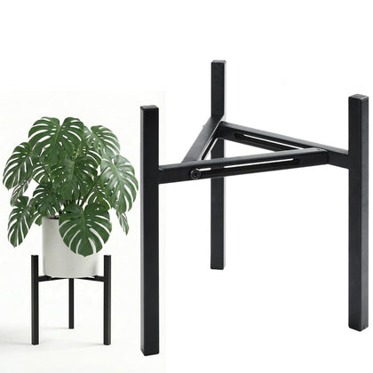 Gajavo adjustable plant stand supports 8-12 inch pots in a versatile corner setup.