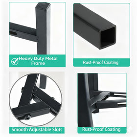Gajavo weather-resistant stand suitable for patios, balconies, and porches.