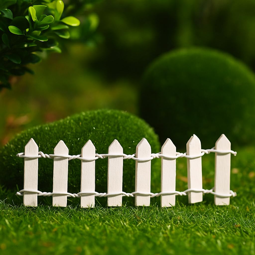 GALAOMA decorative fence for craft displays and small pots