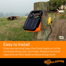 Gallagher 70-inch leadset shown for extended reach and dependable power delivery.