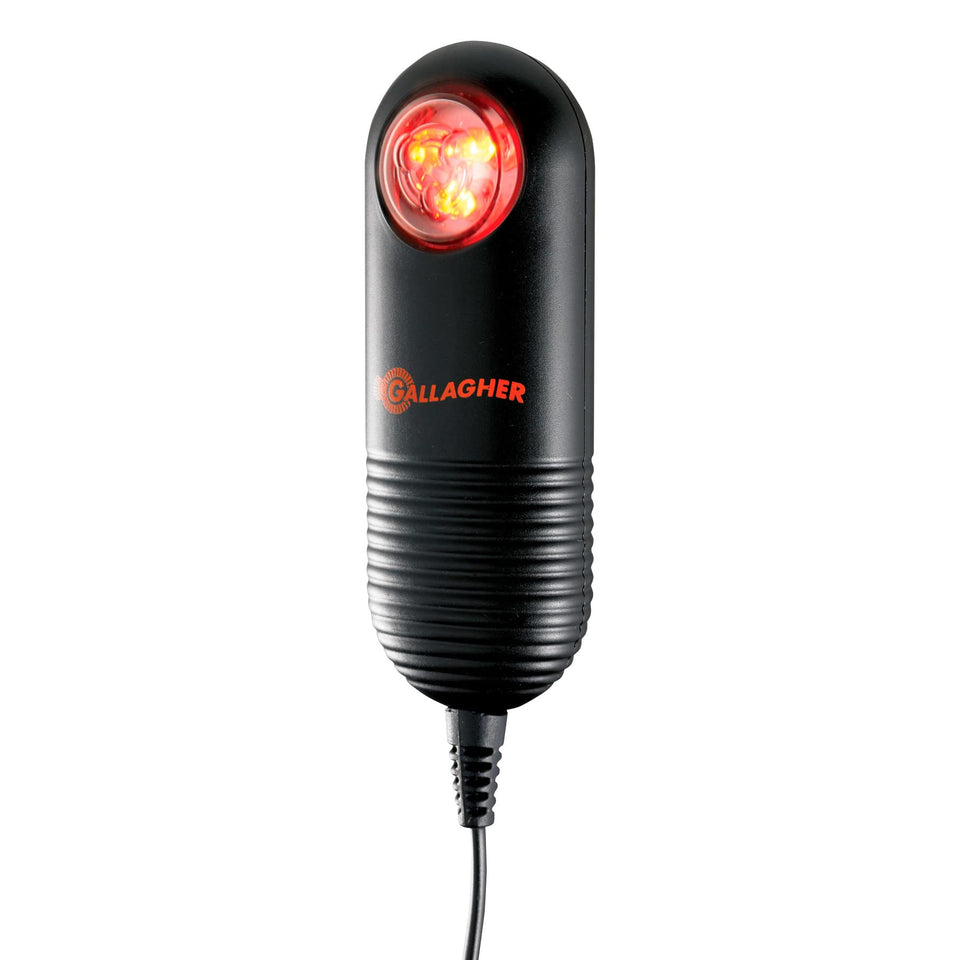 Gallagher Live Fence Indicator shows pulse-detection with a bright LED for quick live status.