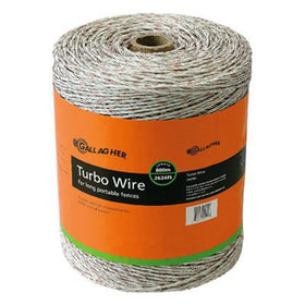 Gallagher Turbo Wire in-field visibility helps prevent accidental contact with livestock
