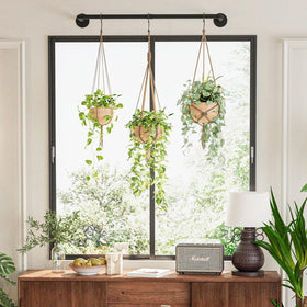 Galood hanging planter assembly parts prepared for quick setup and reliable mounting