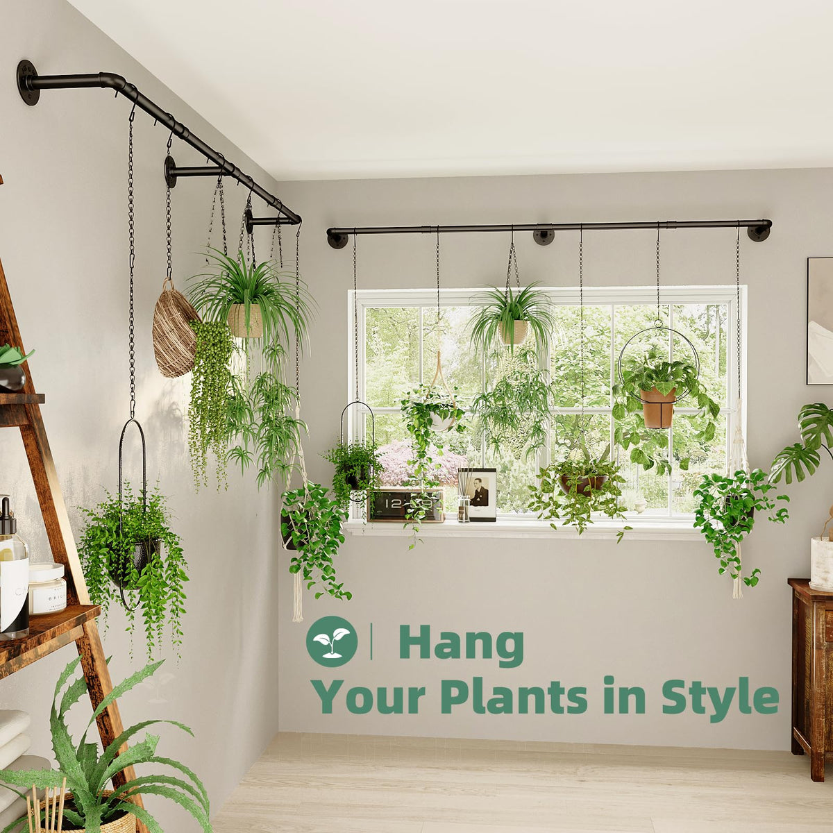 Galood ceiling-wall mounting options help optimize space.