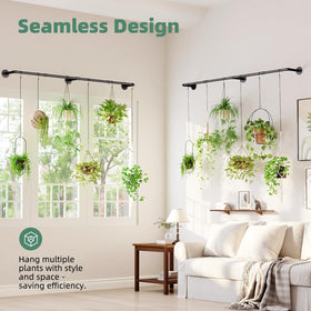 Galood double-holders support multiple plants in one setup.