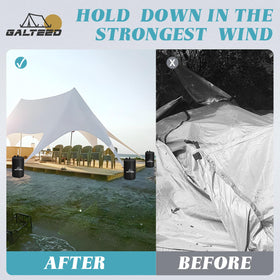 GALTEED 500D PVC water bag with leak-proof design for durability