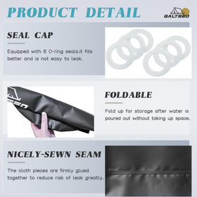 GALTEED canopy weight bag in use outdoors during setup