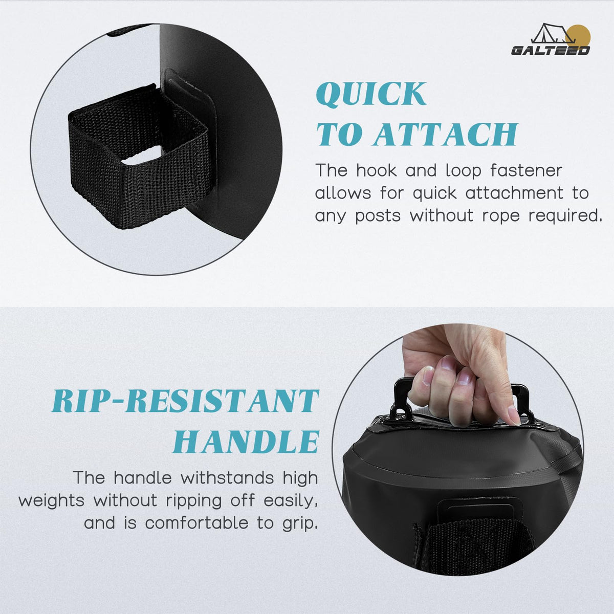 GALTEED durable gazebo weight bag endures rugged outdoor conditions
