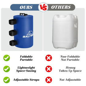GALTEED weight bags designed for quick setup and takedown.
