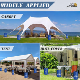 GALTEED weight bags fit most pop-up canopies and gazebos.