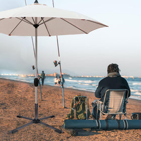 Gamiu storage bag for portable umbrella base for easy trips.
