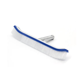 Ganador 18-Inch pool brush with nylon bristles for gentle surface cleaning.