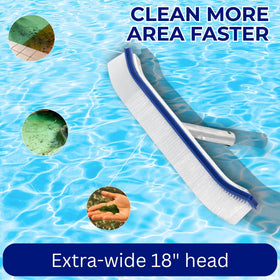 Ganador safe for vinyl, fiberglass, and painted pool surfaces.