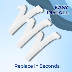 Ganador V-Clips six-pack provides ready replacement for frequent wear.